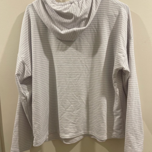 Rae Dunn‎ Women's "GOOD VIBES" Slim Fit Pullover Fashion Hoodie Sz M - Picture 8 of 8